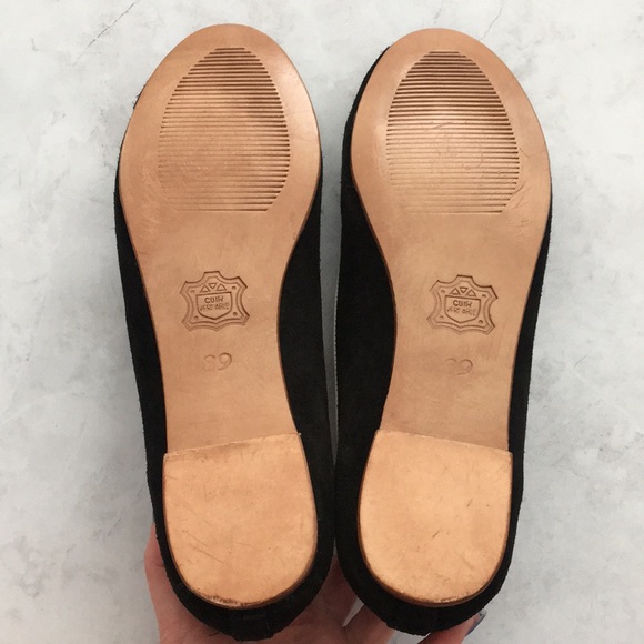 Exclamation Point Black Tassel Loafers 39 - Picture 5 of 12